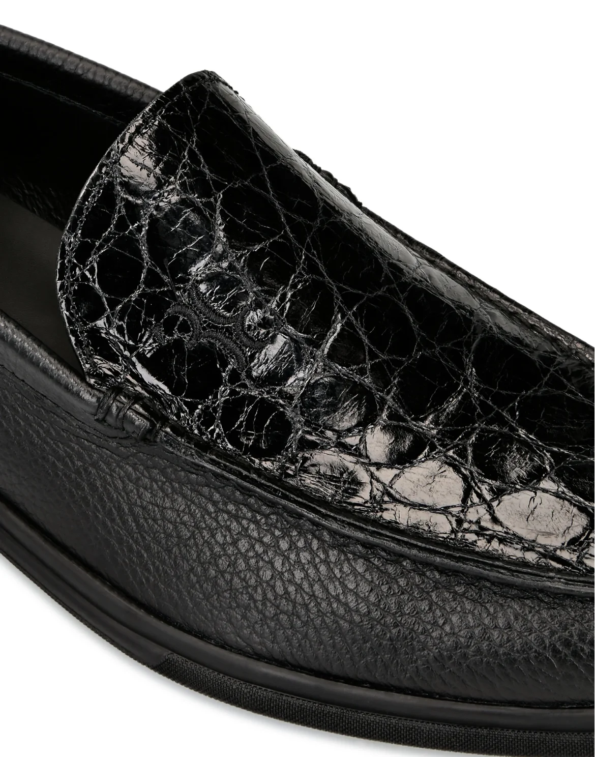 Moccasin Double B, цвет: Черный