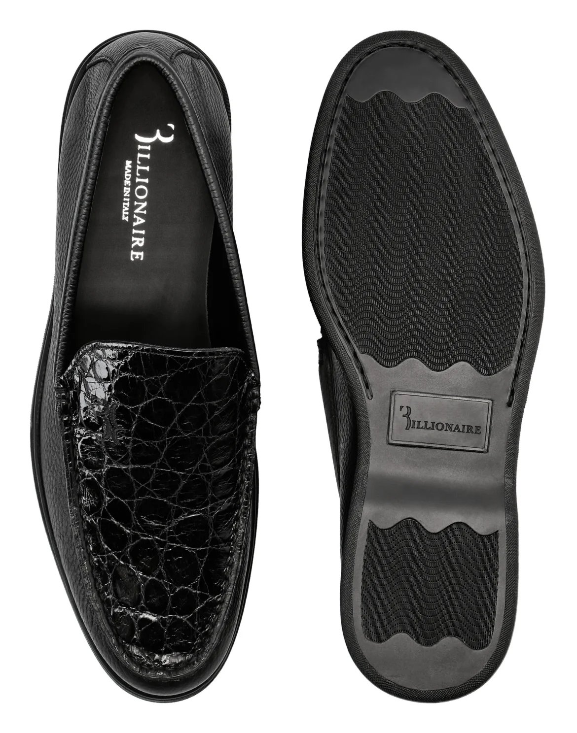 Moccasin Double B, цвет: Черный