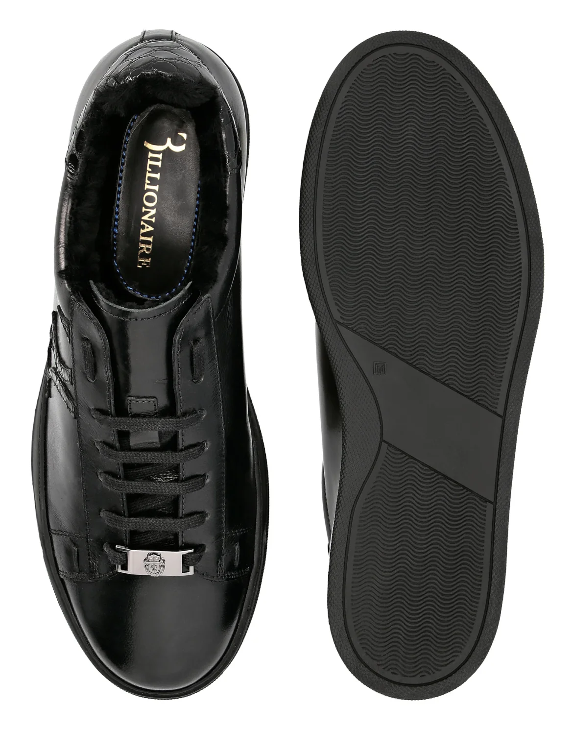 Lo-Top Sneakers Double B, цвет: Черный