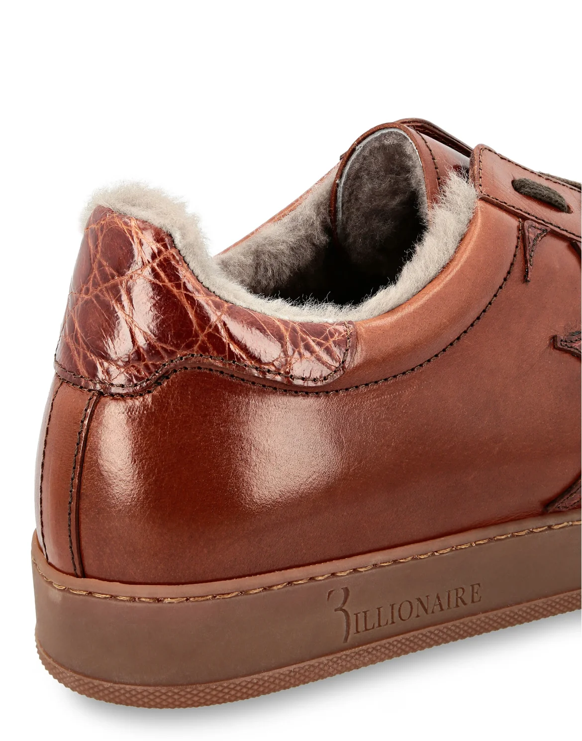 Lo-Top Sneakers Double B, цвет: Коричневый