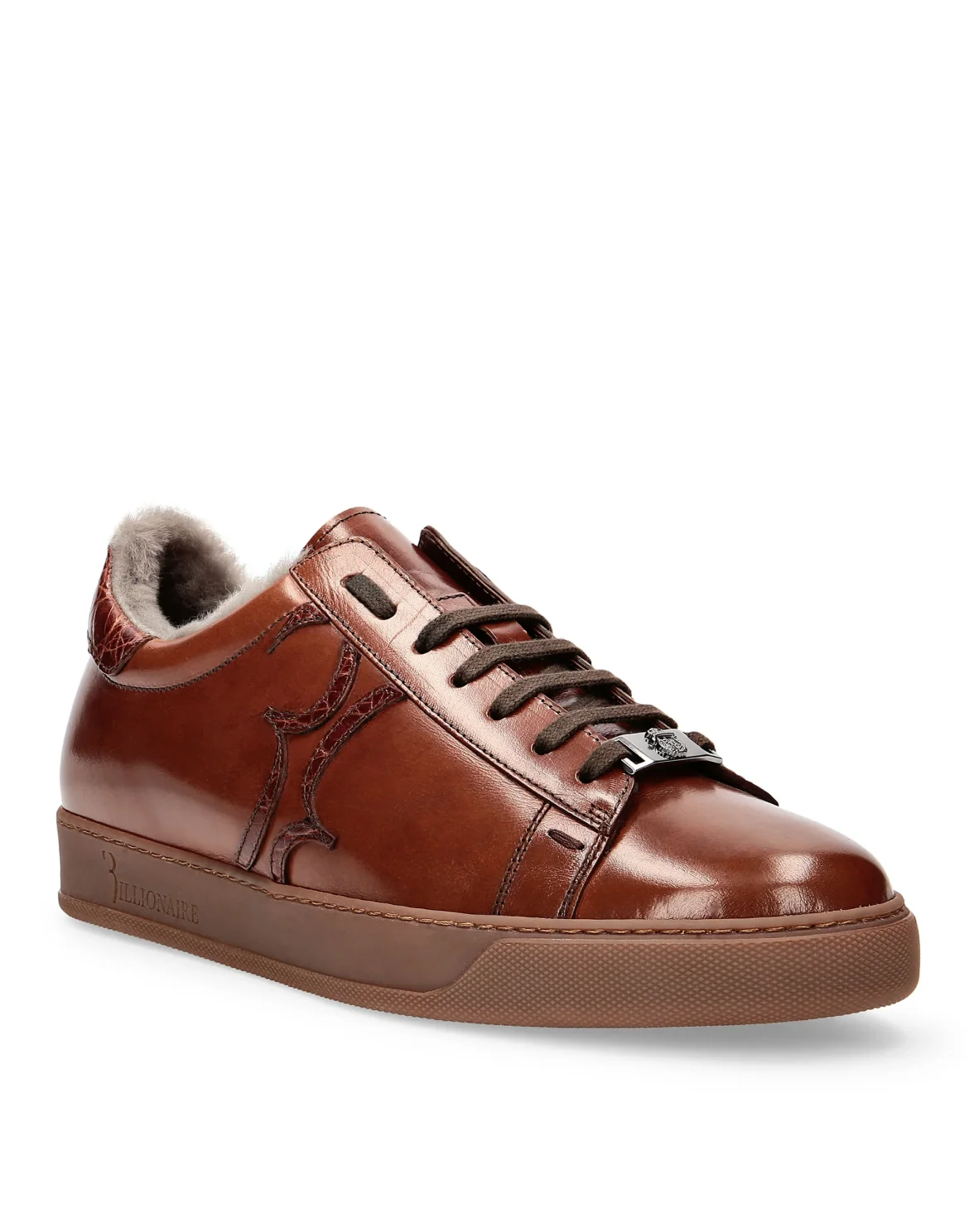 Lo-Top Sneakers Double B, цвет: Коричневый