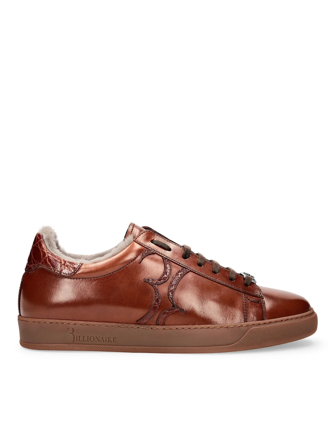Lo-Top Sneakers Double B, цвет: Коричневый