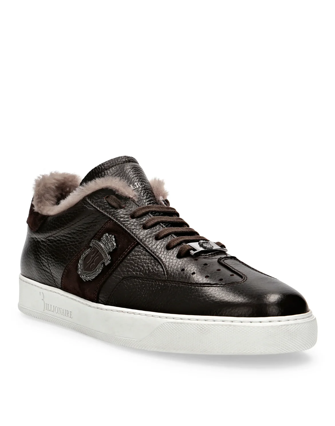 Lo-Top Sneakers Crest, цвет: Коричневый