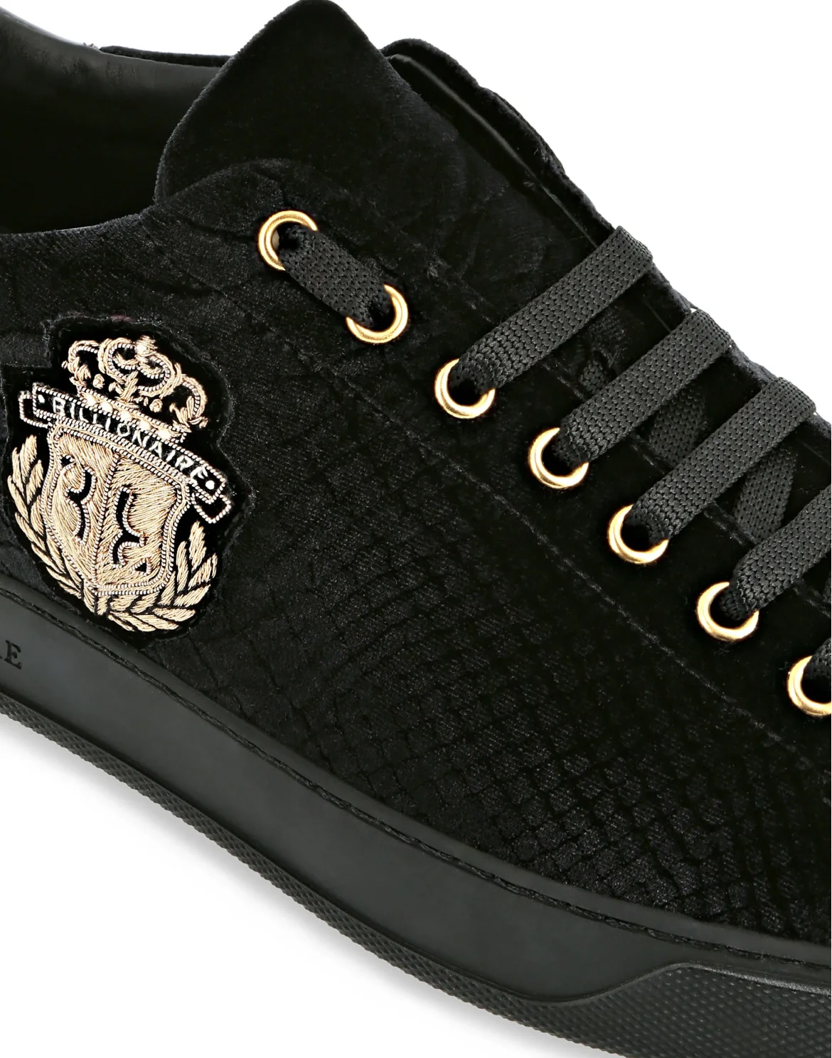 Lo-Top Sneakers Crest, цвет: Черный