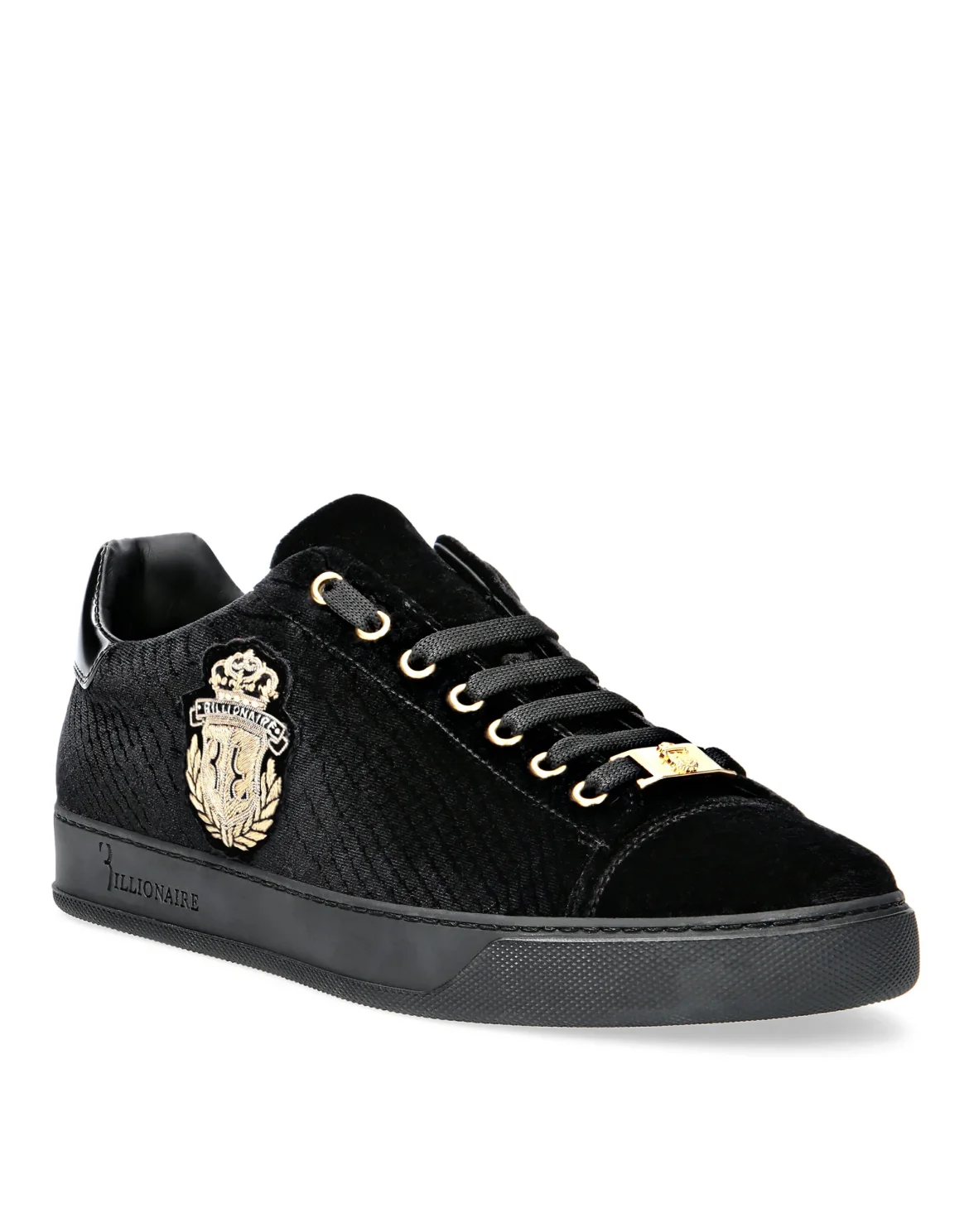 Lo-Top Sneakers Crest, цвет: Черный