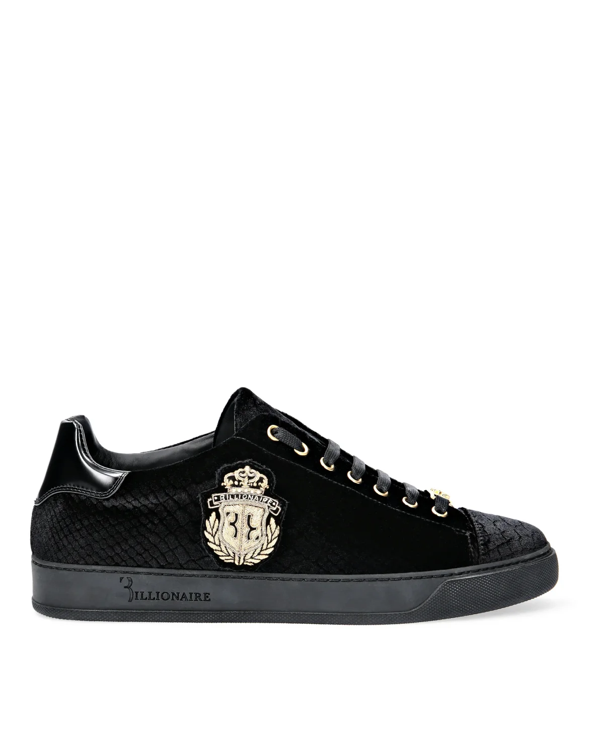 Lo-Top Sneakers Crest, цвет: Черный
