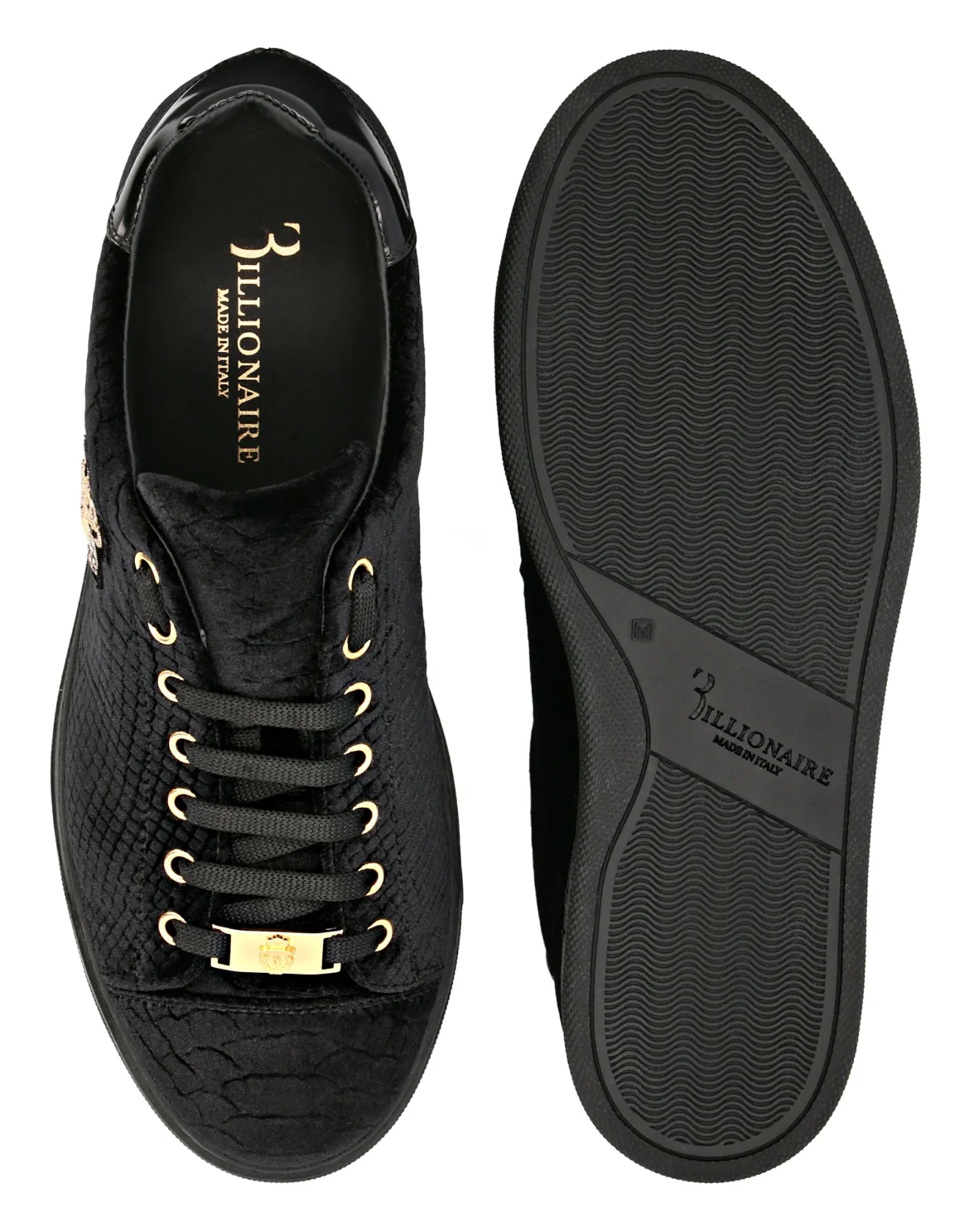 Lo-Top Sneakers Crest, цвет: Черный