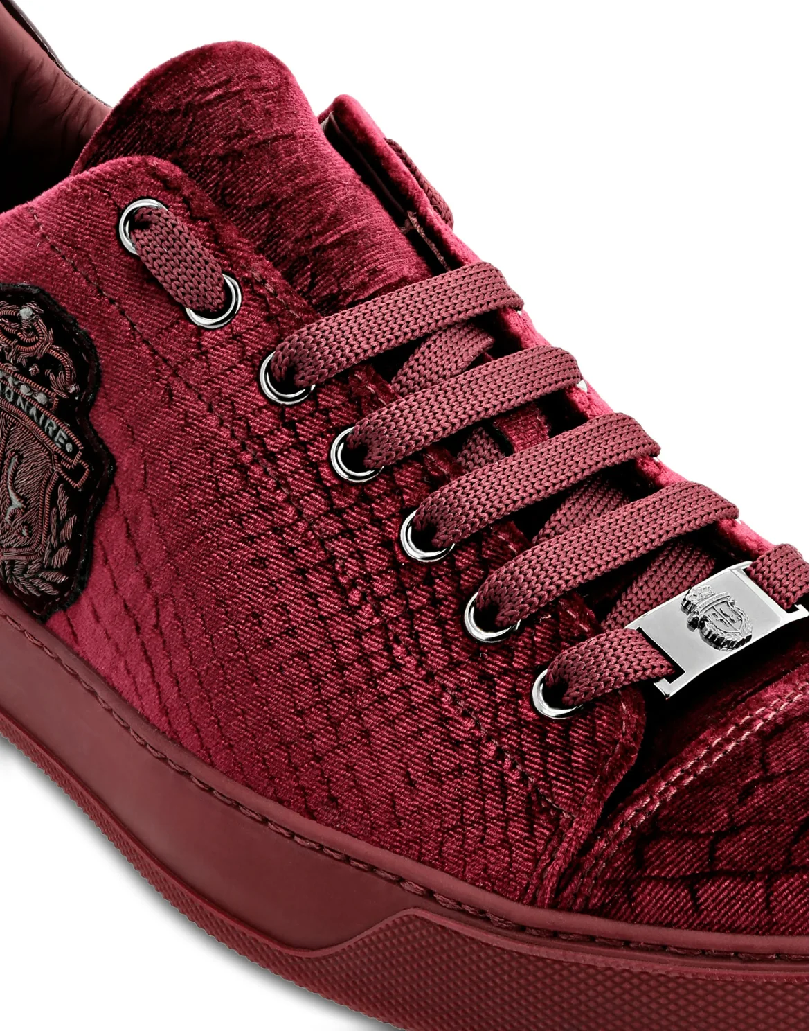 Lo-Top Sneakers Crest, цвет: Красный