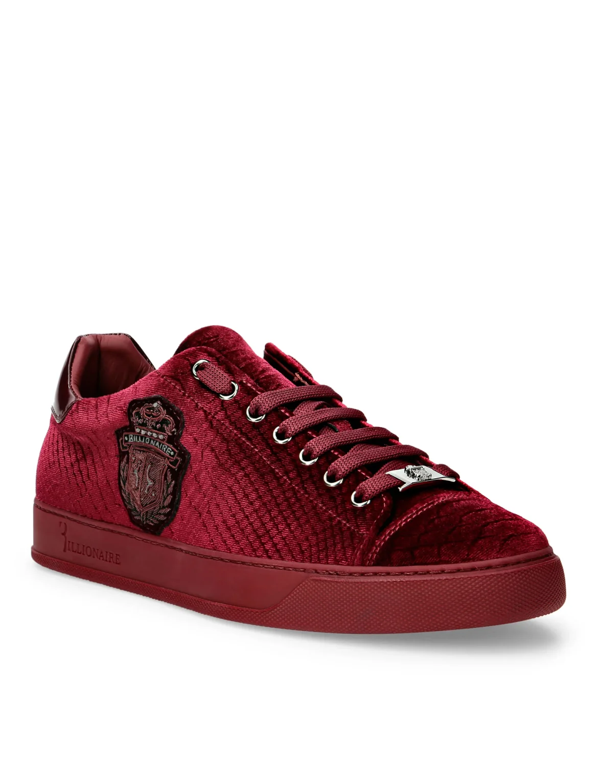 Lo-Top Sneakers Crest, цвет: Красный
