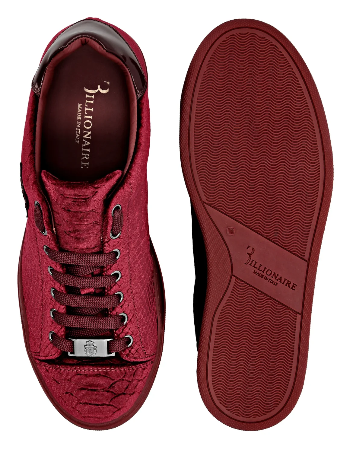 Lo-Top Sneakers Crest, цвет: Красный