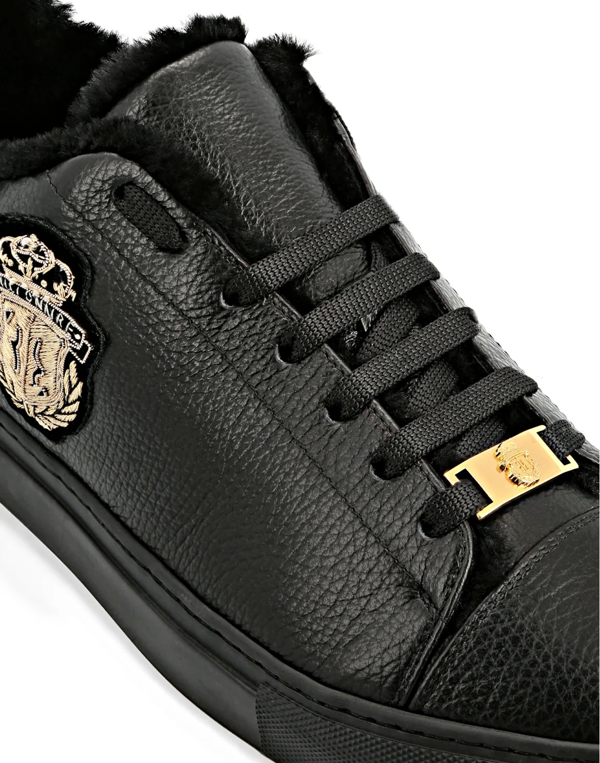 Lo-Top Sneakers Crest, цвет: Черный