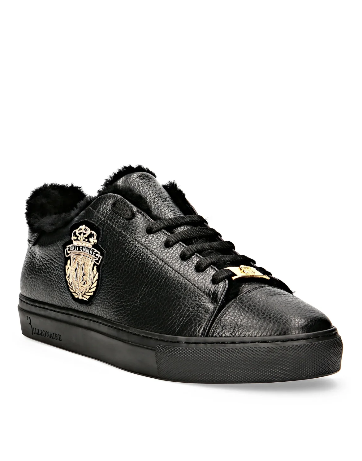 Lo-Top Sneakers Crest, цвет: Черный