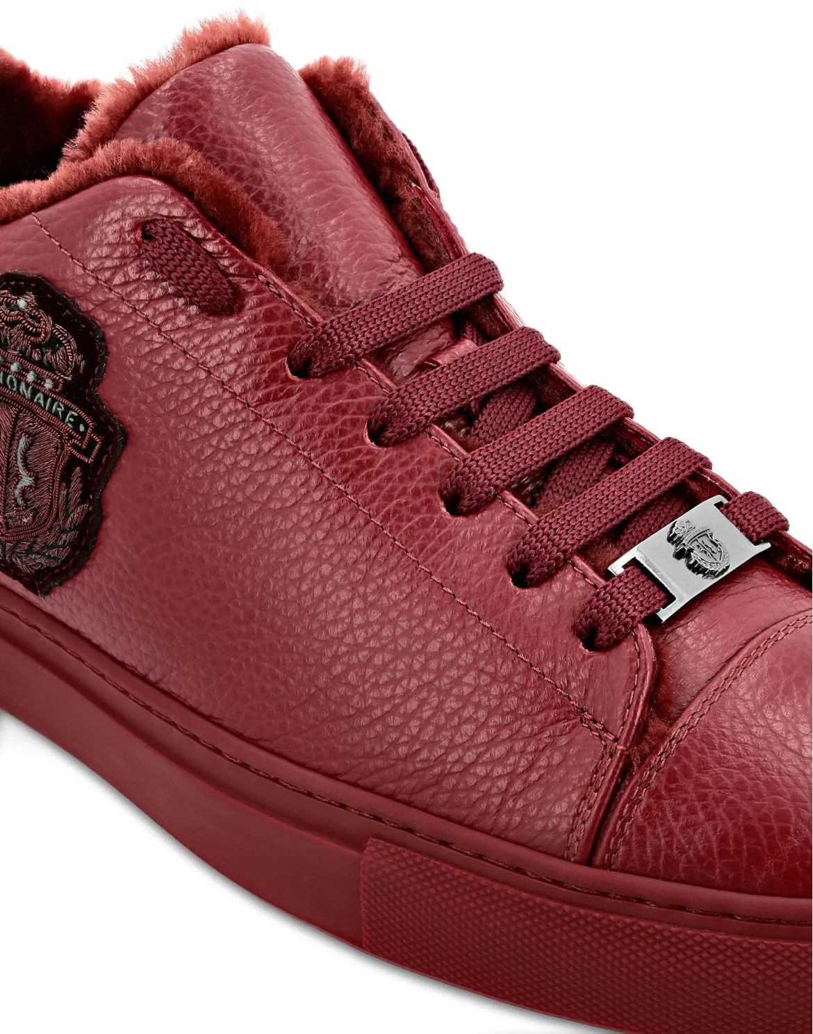 Lo-Top Sneakers Crest, цвет: Красный