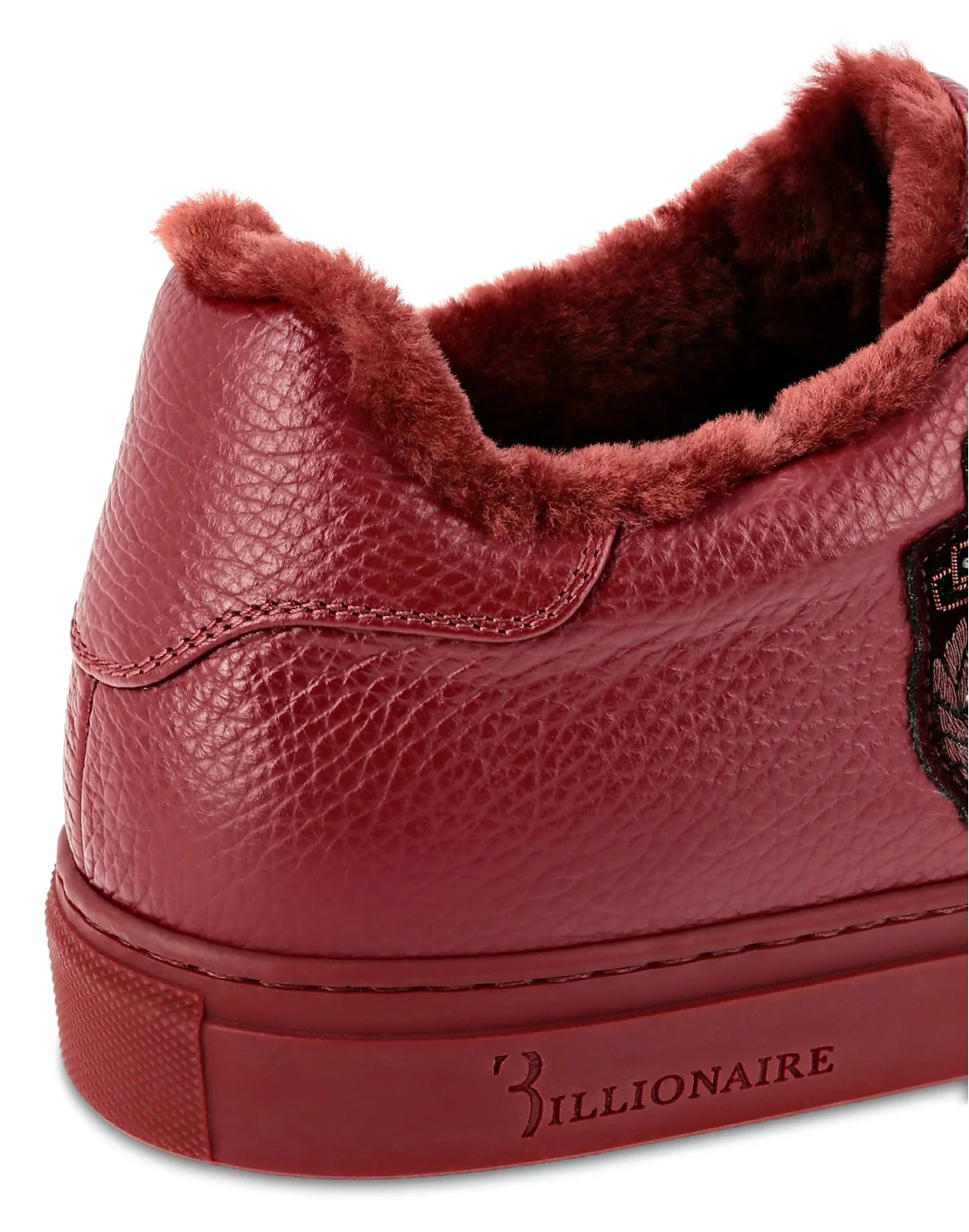 Lo-Top Sneakers Crest, цвет: Красный