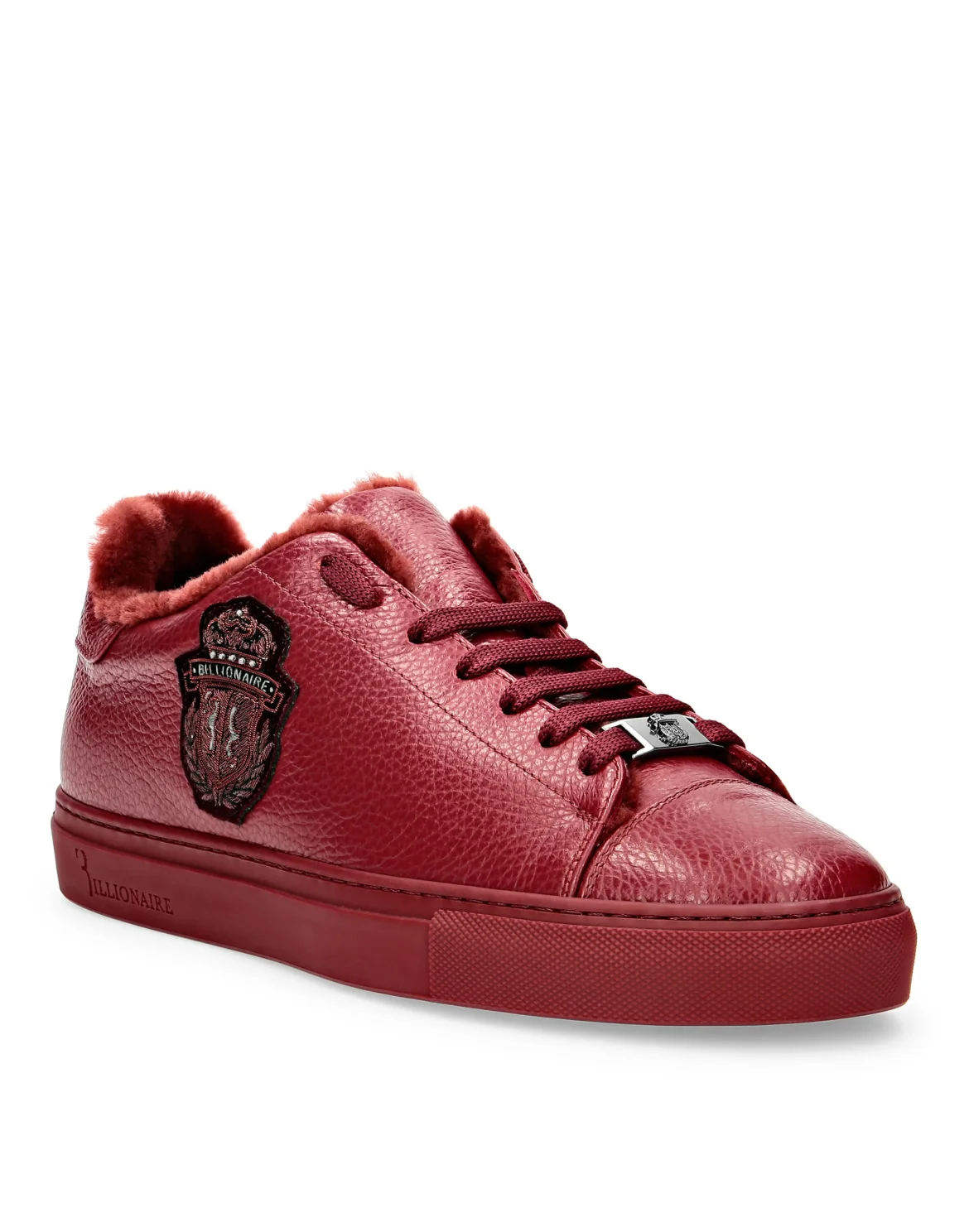 Lo-Top Sneakers Crest, цвет: Красный
