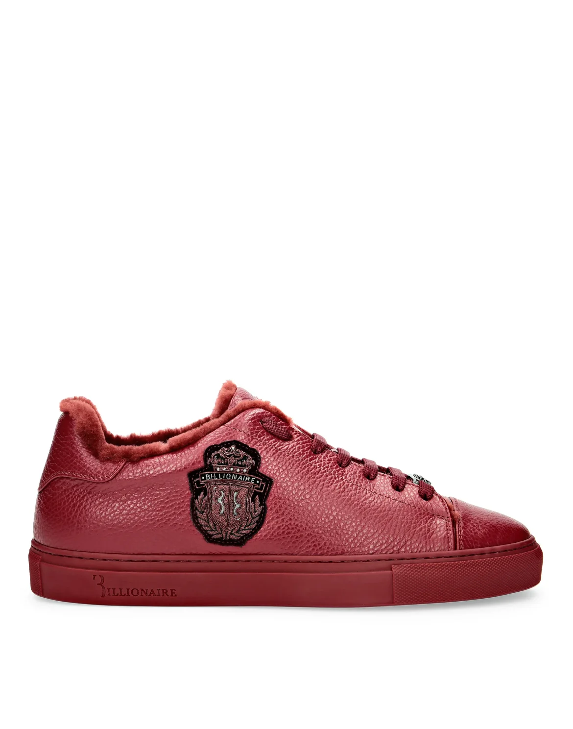 Lo-Top Sneakers Crest, цвет: Красный