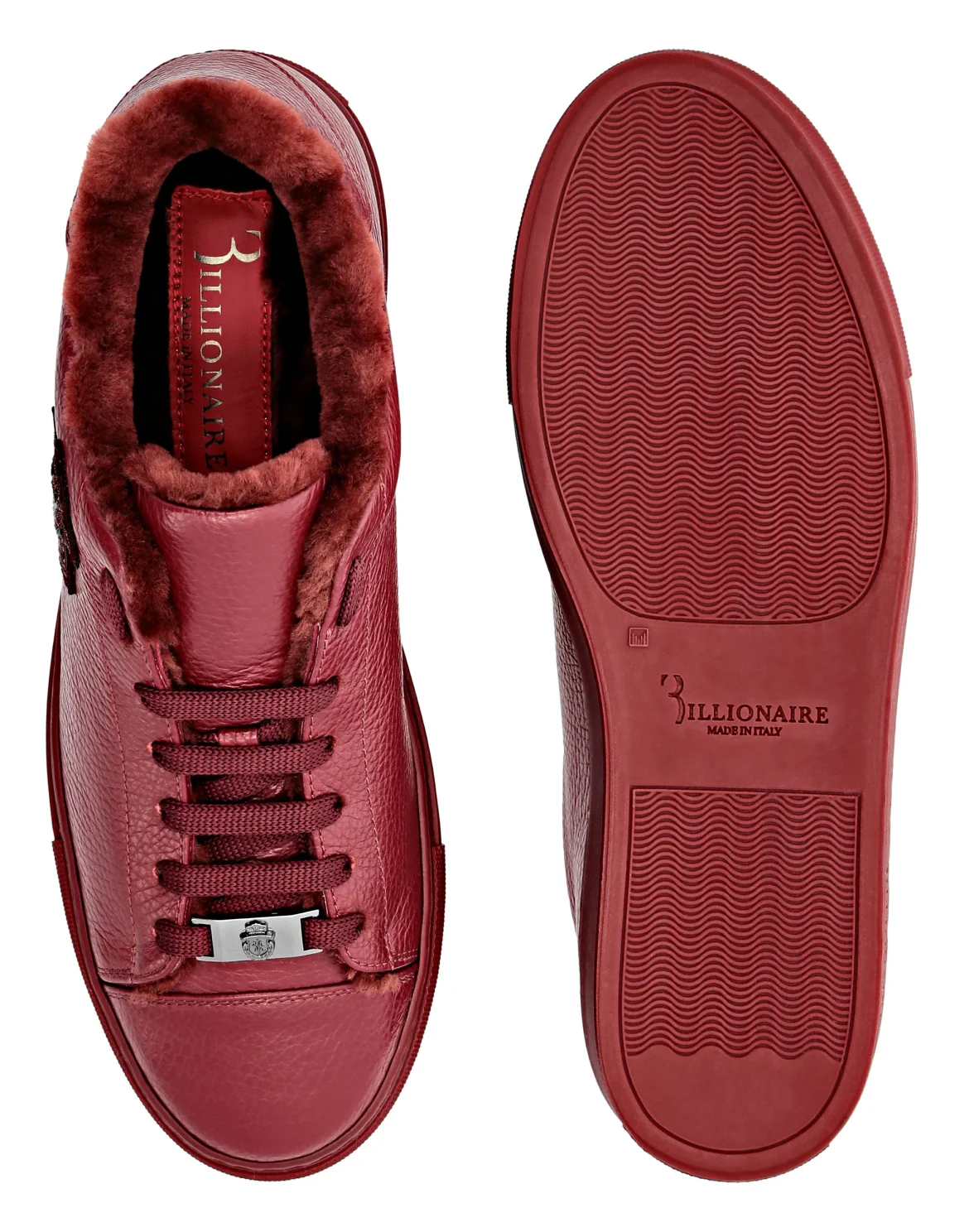 Lo-Top Sneakers Crest, цвет: Красный
