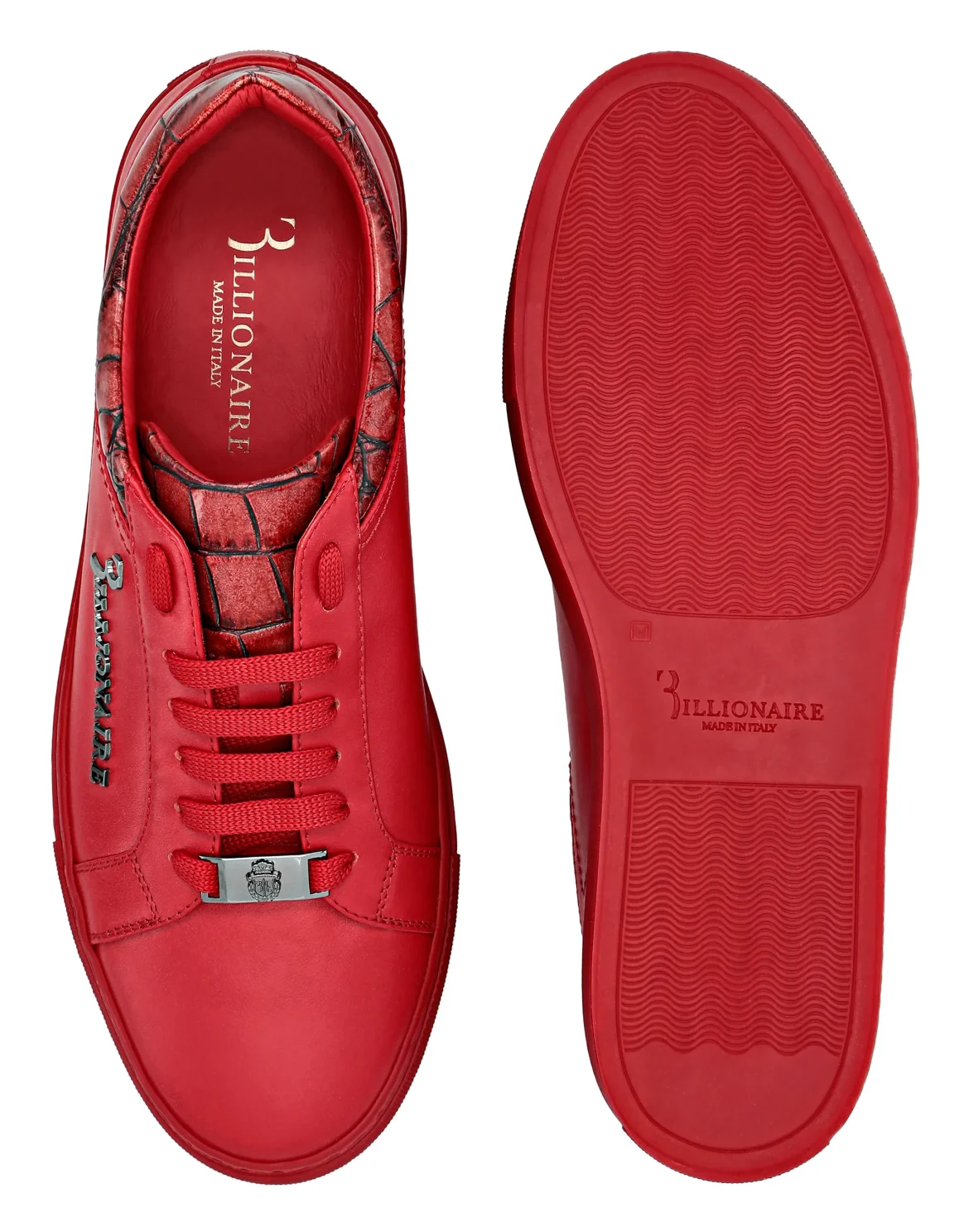 Lo-Top Sneakers Crest, цвет: Красный