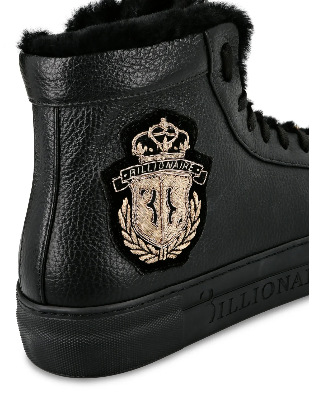 Hi-Top Sneakers Crest, цвет: Черный