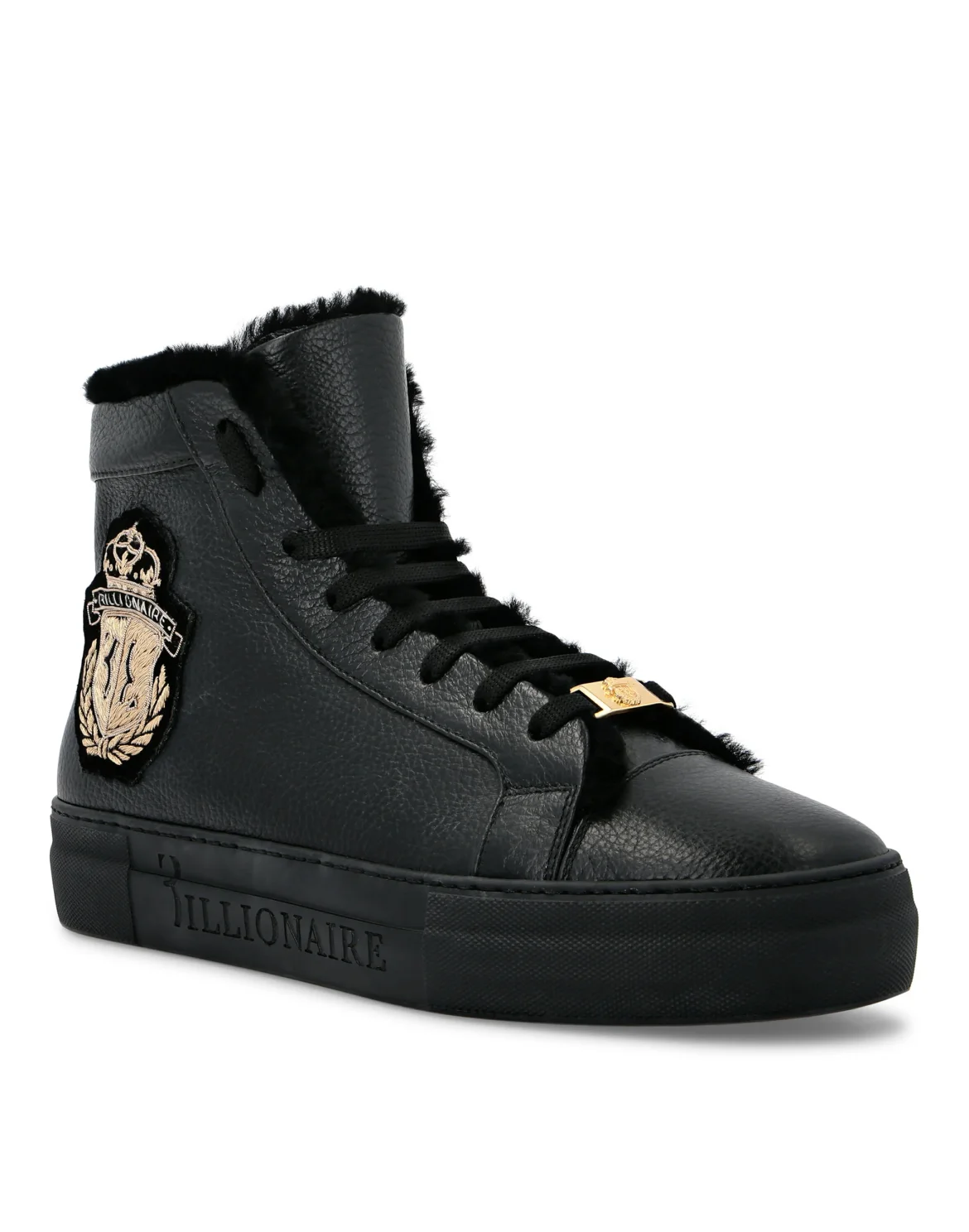 Hi-Top Sneakers Crest, цвет: Черный