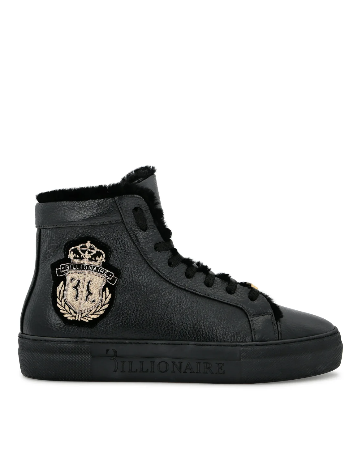 Hi-Top Sneakers Crest, цвет: Черный
