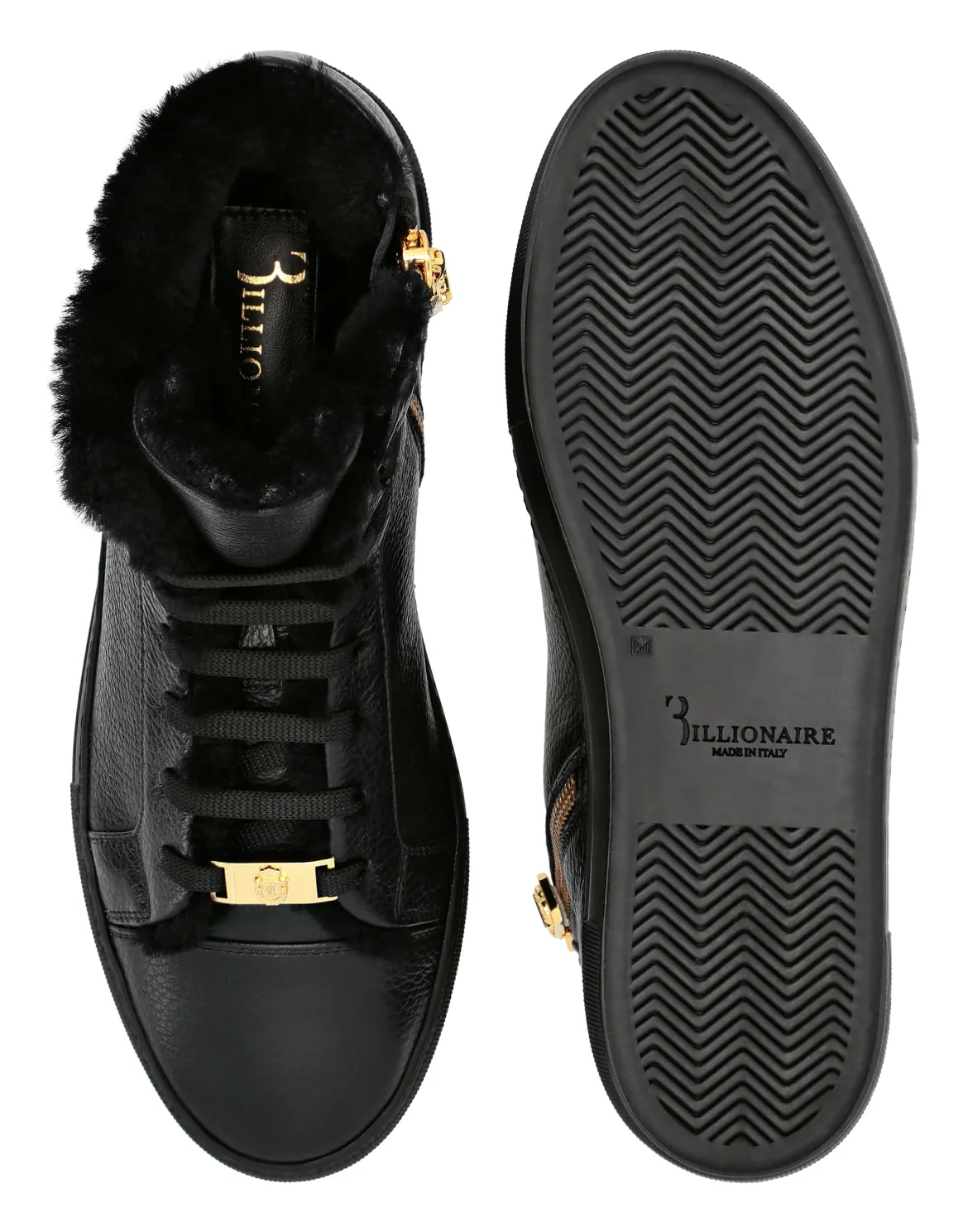 Hi-Top Sneakers Crest, цвет: Черный