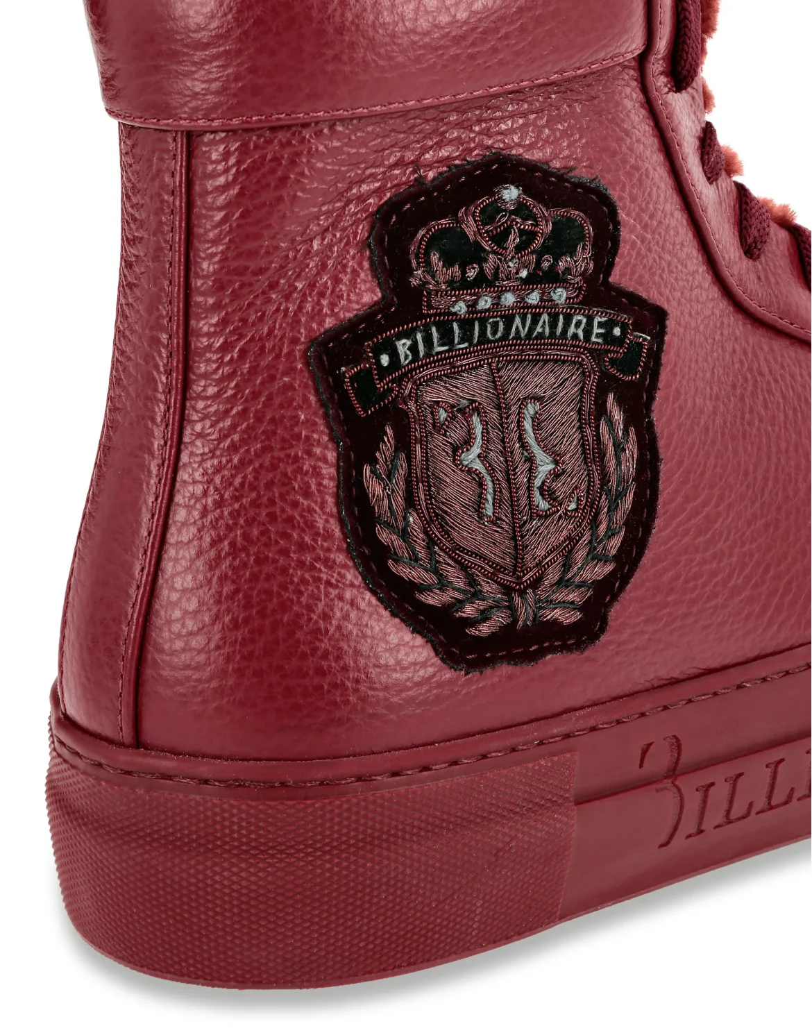 Hi-Top Sneakers Crest, цвет: Красный