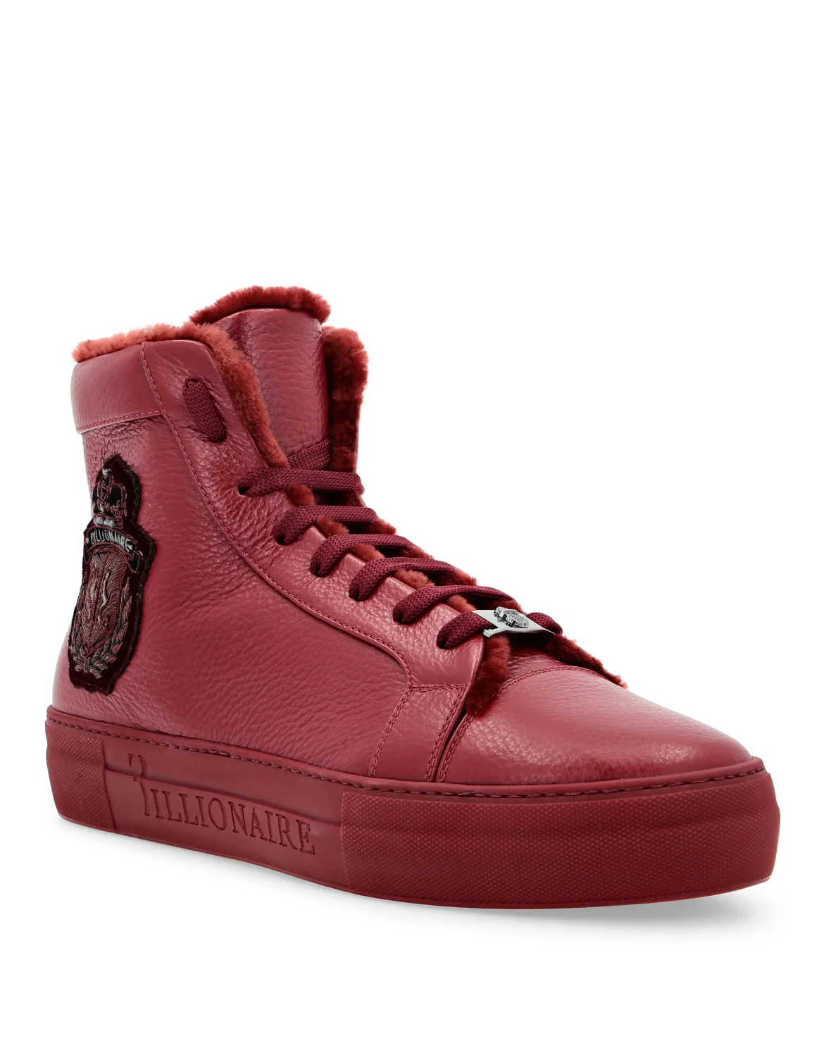 Hi-Top Sneakers Crest, цвет: Красный