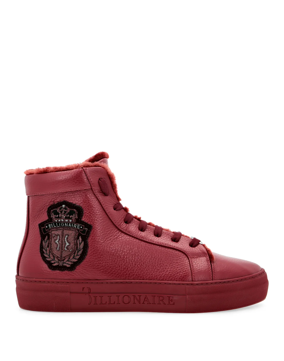 Hi-Top Sneakers Crest, цвет: Красный