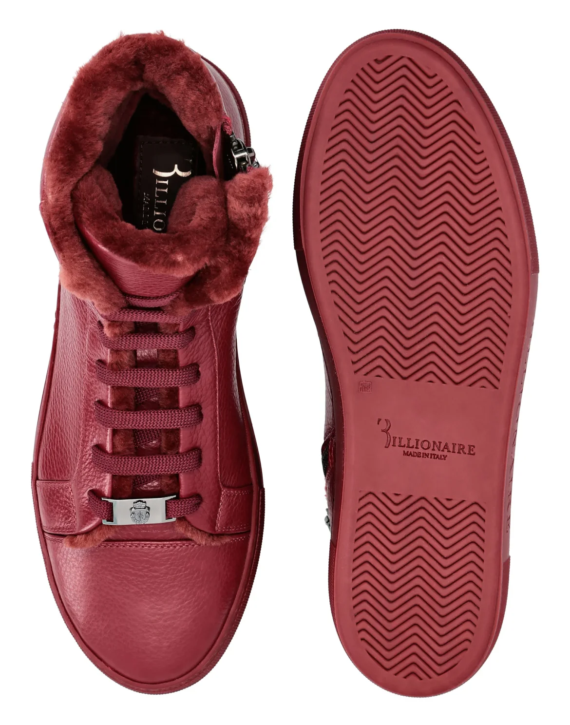 Hi-Top Sneakers Crest, цвет: Красный