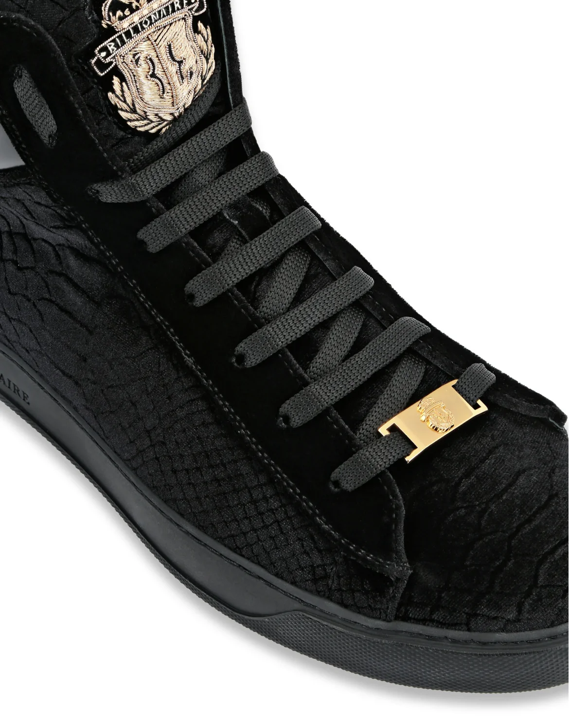 Hi-Top Sneakers Crest, цвет: Черный