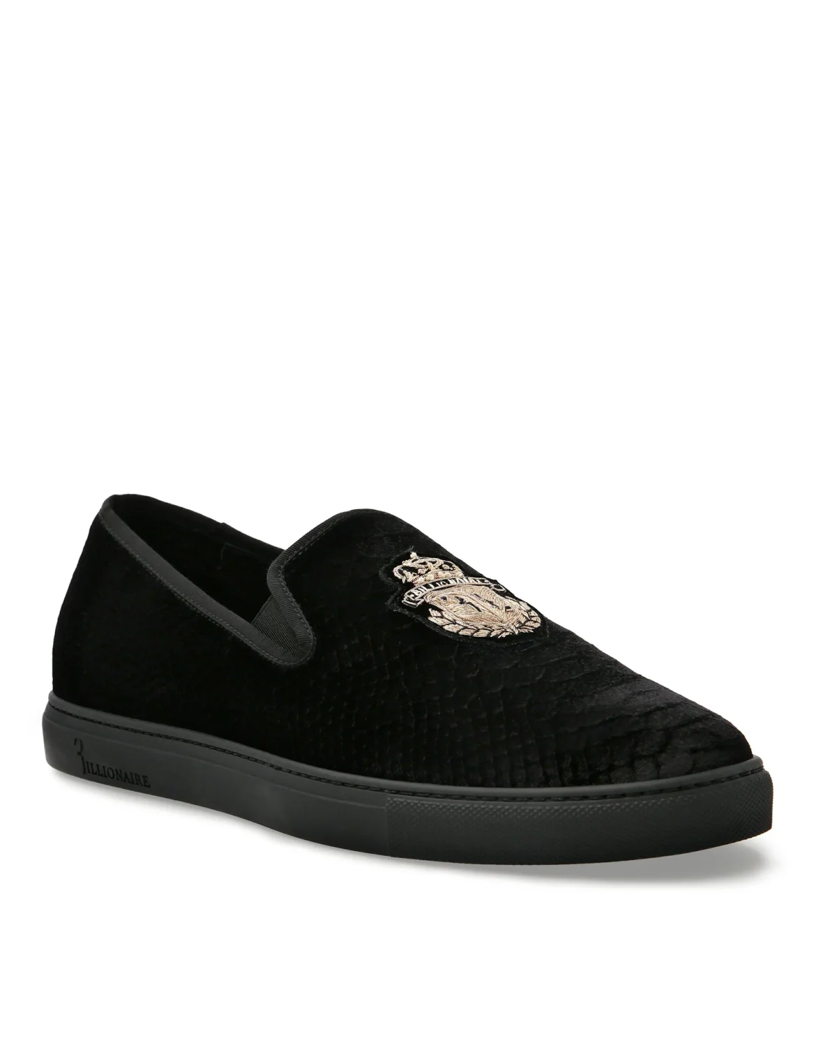 Slip On Crest, цвет: Черный