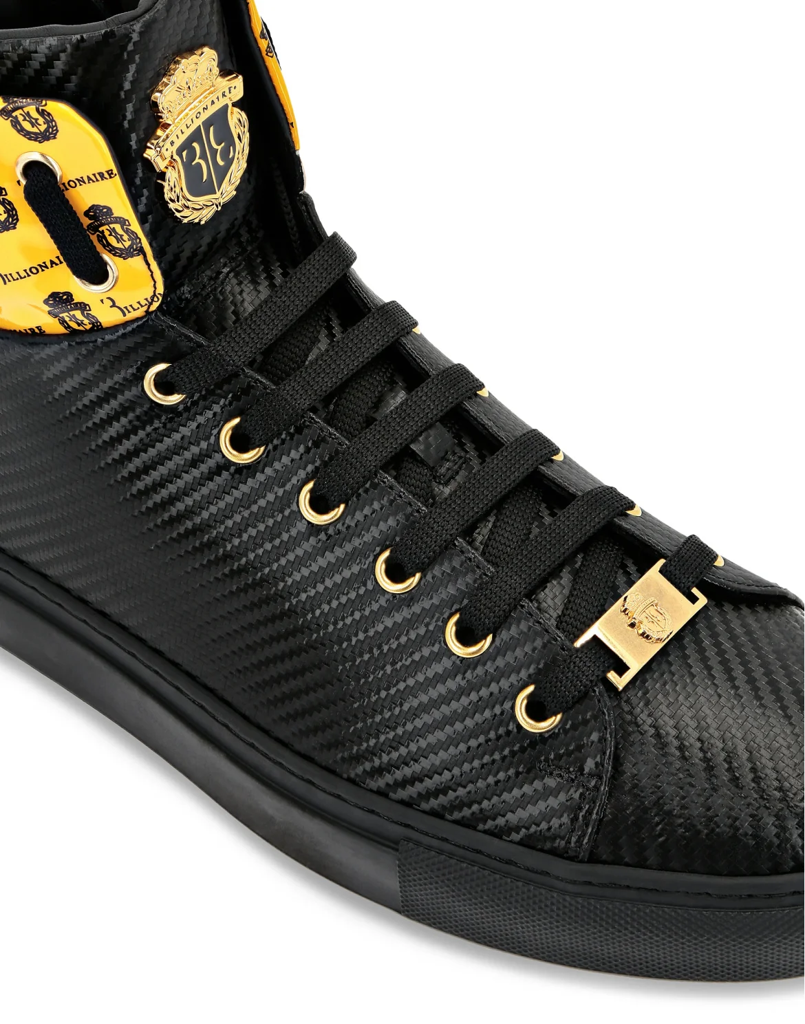 Hi-Top Sneakers Crest, цвет: Черный