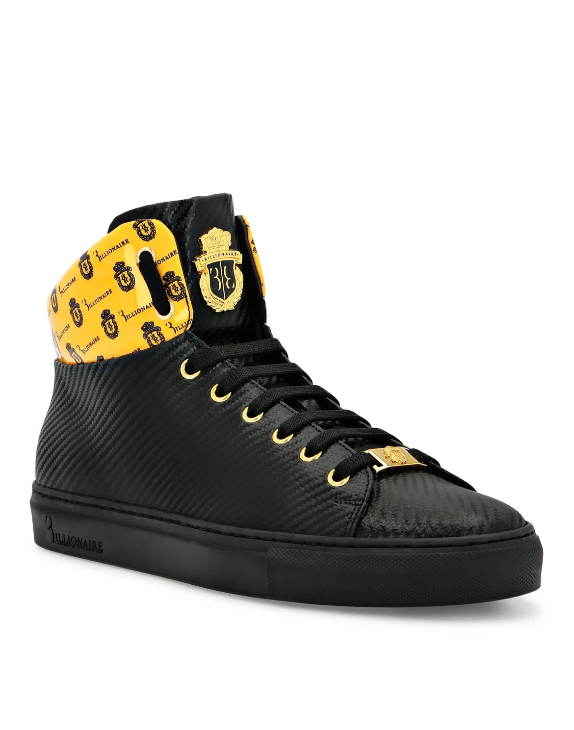 Hi-Top Sneakers Crest, цвет: Черный