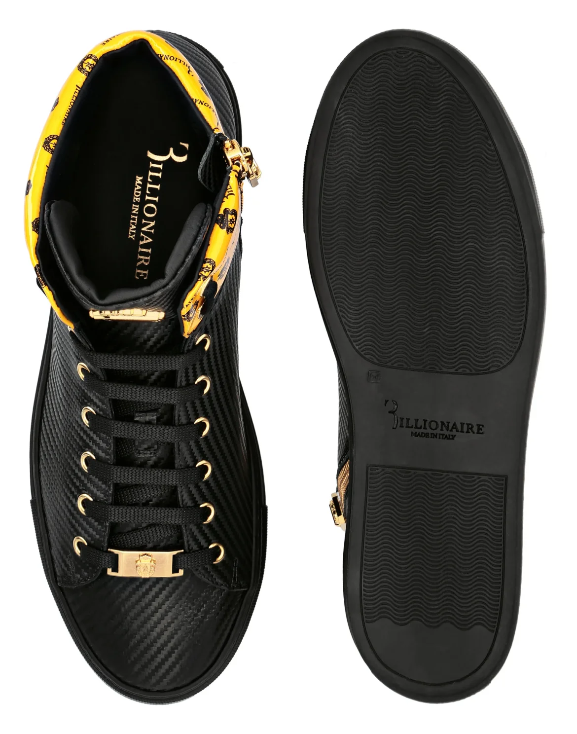 Hi-Top Sneakers Crest, цвет: Черный