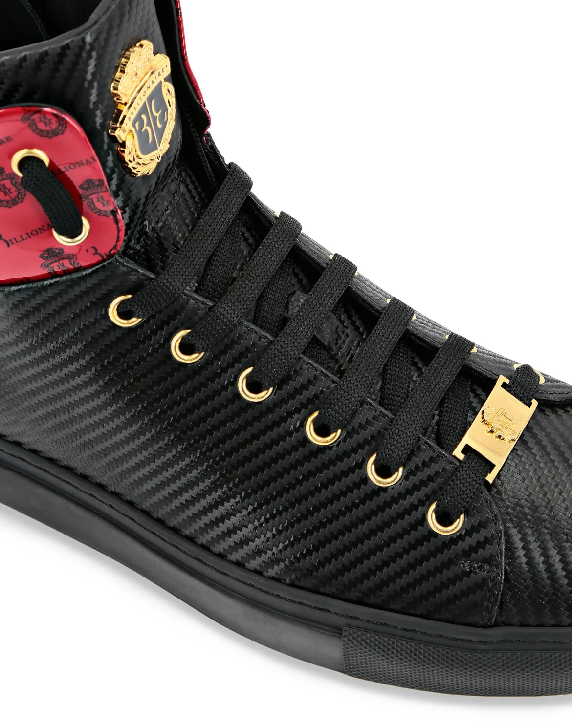 Hi-Top Sneakers Crest, цвет: Черный