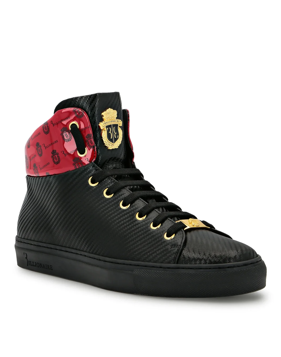 Hi-Top Sneakers Crest, цвет: Черный