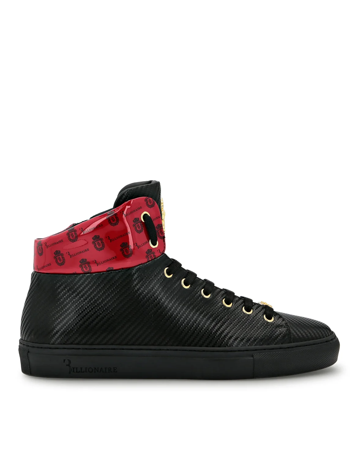 Hi-Top Sneakers Crest, цвет: Черный