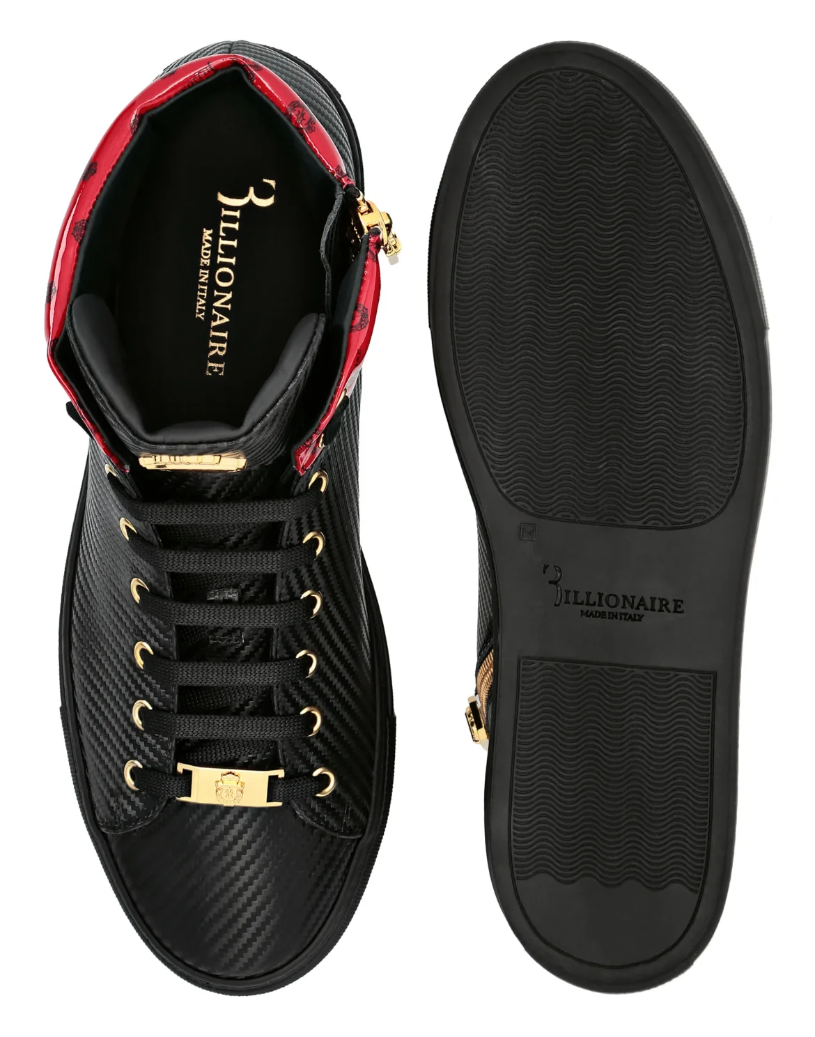 Hi-Top Sneakers Crest, цвет: Черный