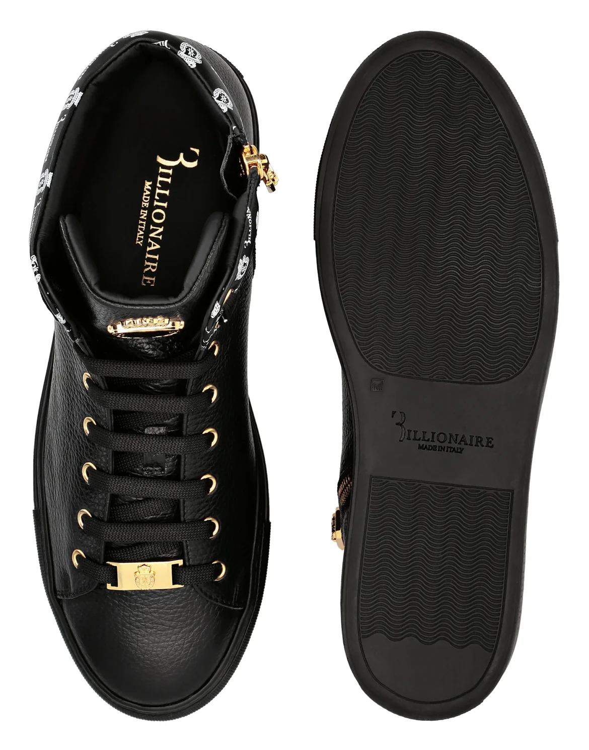 Hi-Top Sneakers Crest, цвет: Черный