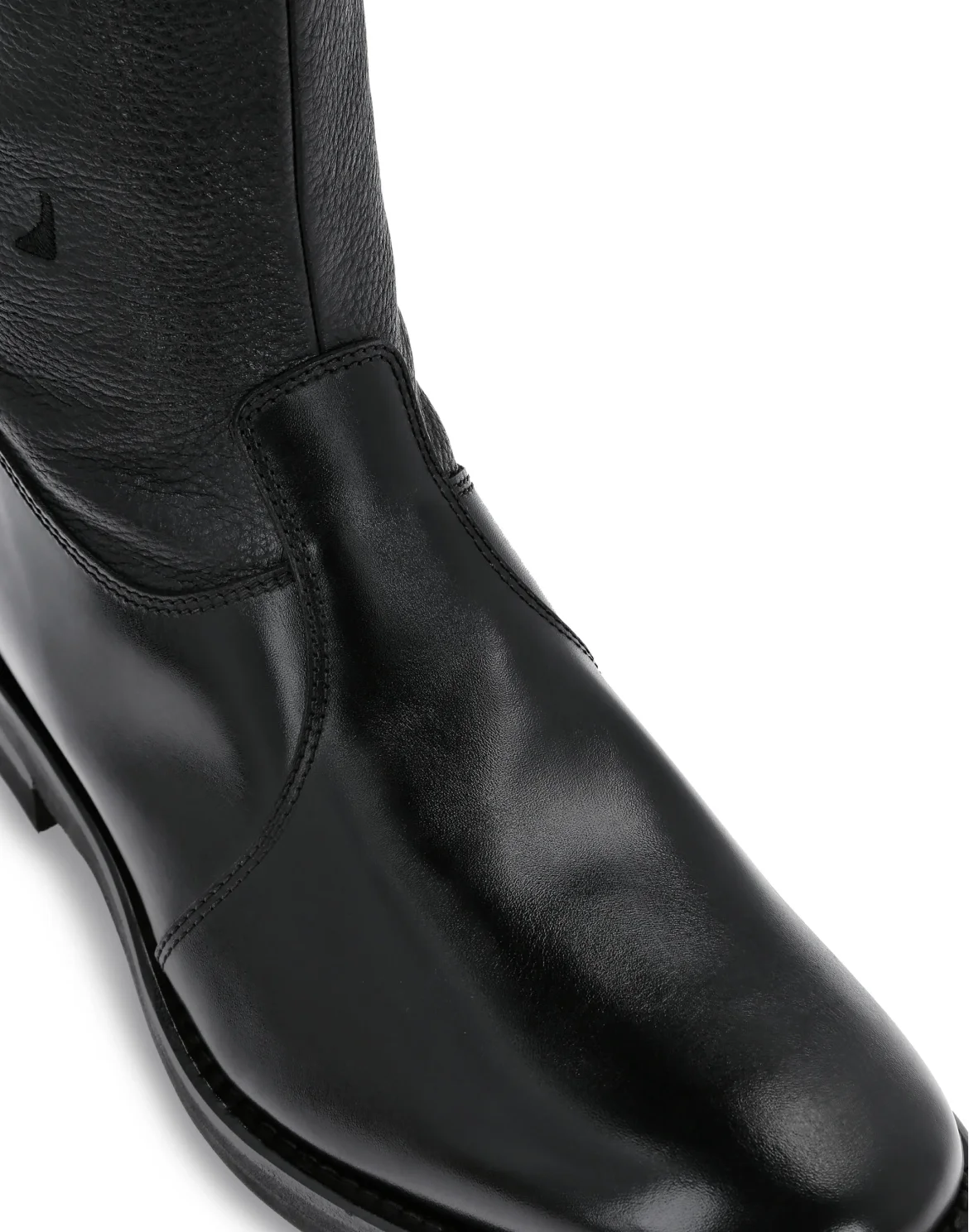 Boots Low Flat Double B, цвет: Черный