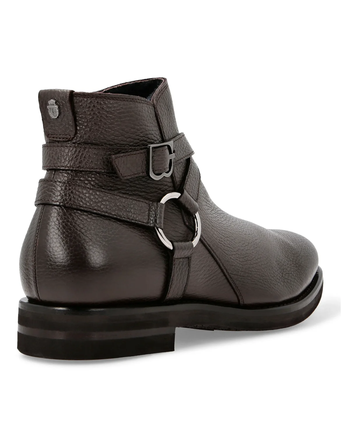 Boots Low Flat Double B, цвет: Коричневый