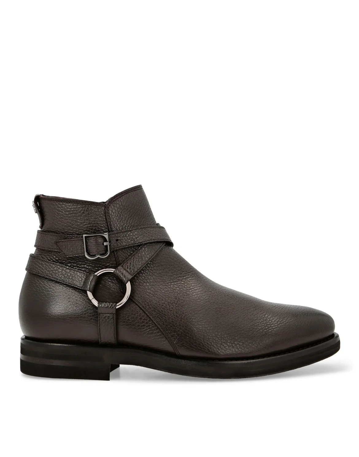 Boots Low Flat Double B, цвет: Коричневый