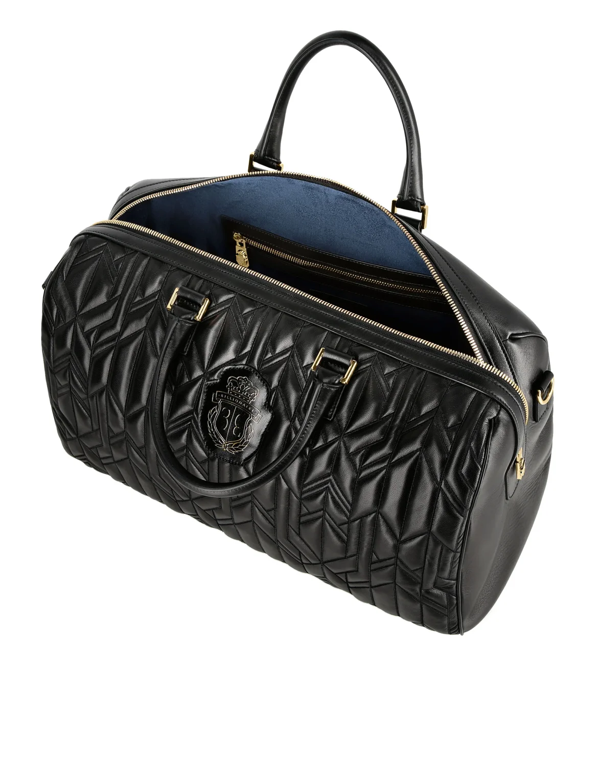 Medium Travel Bag Geometric, цвет: Черный