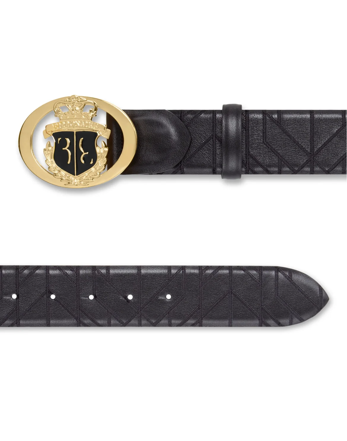 Belt Geometric, цвет: Черный