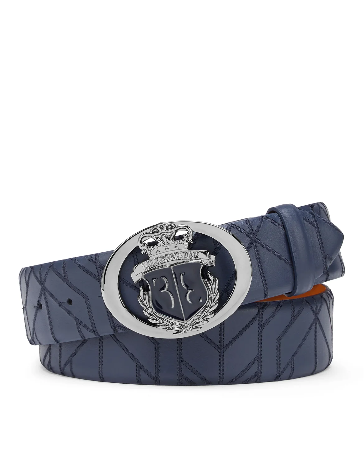 Belt Geometric, цвет: Синий
