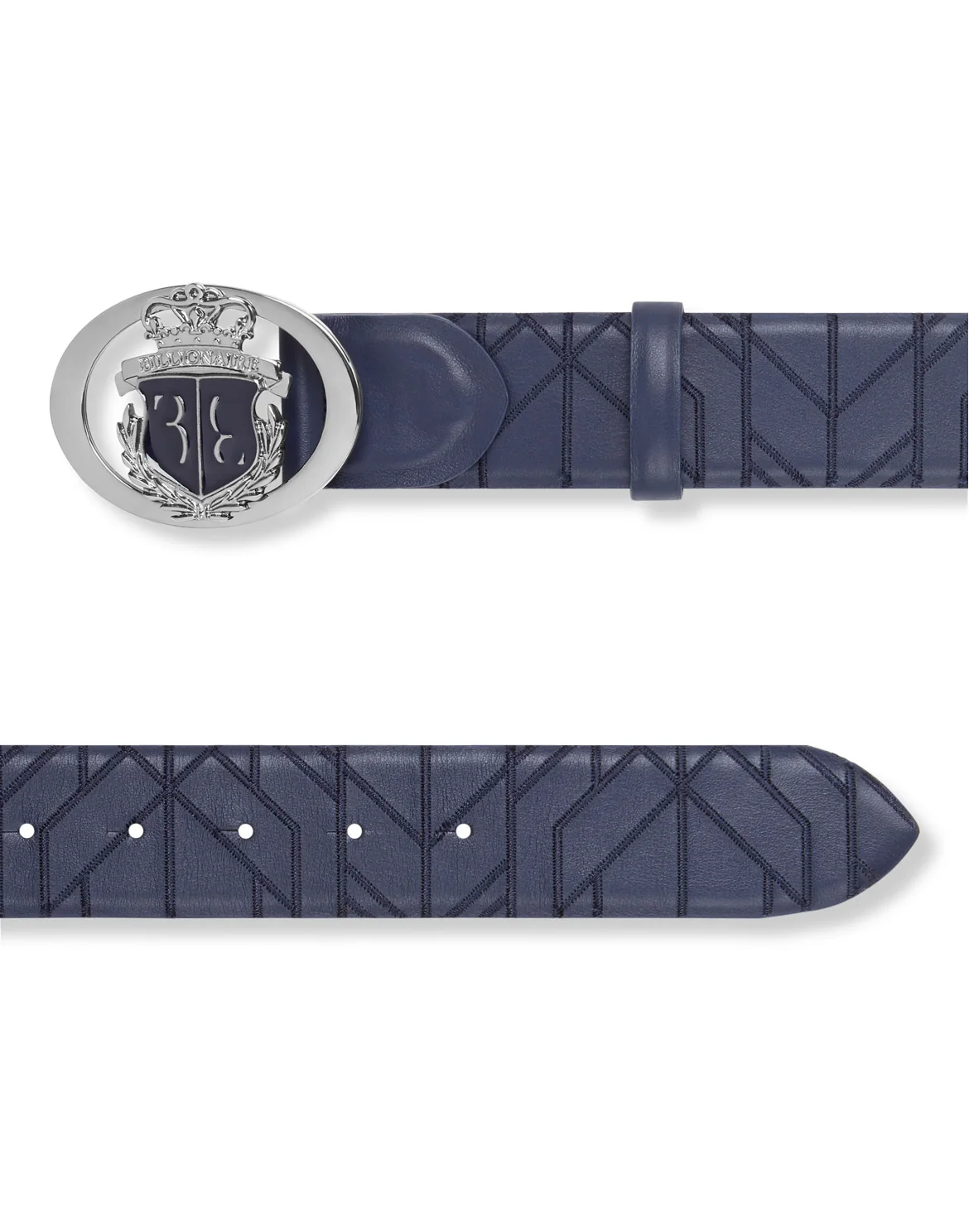 Belt Geometric, цвет: Синий
