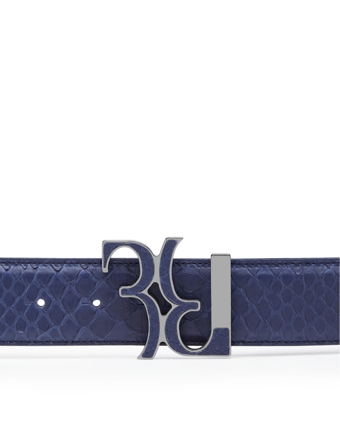 Python Belt Luxury, цвет: Синий