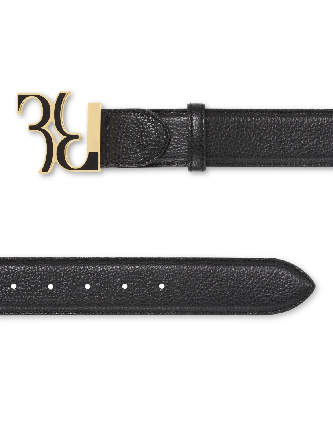 Belt Double B, цвет: Черный
