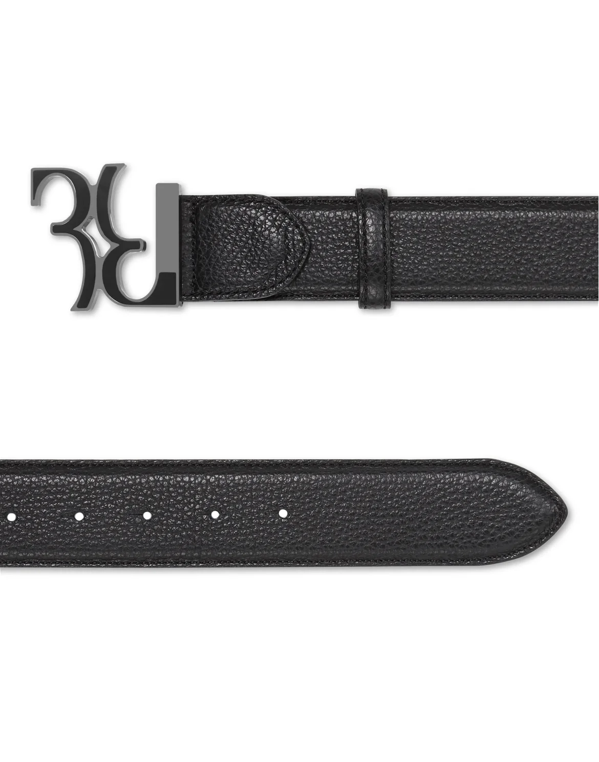 Belt Double B, цвет: Черный